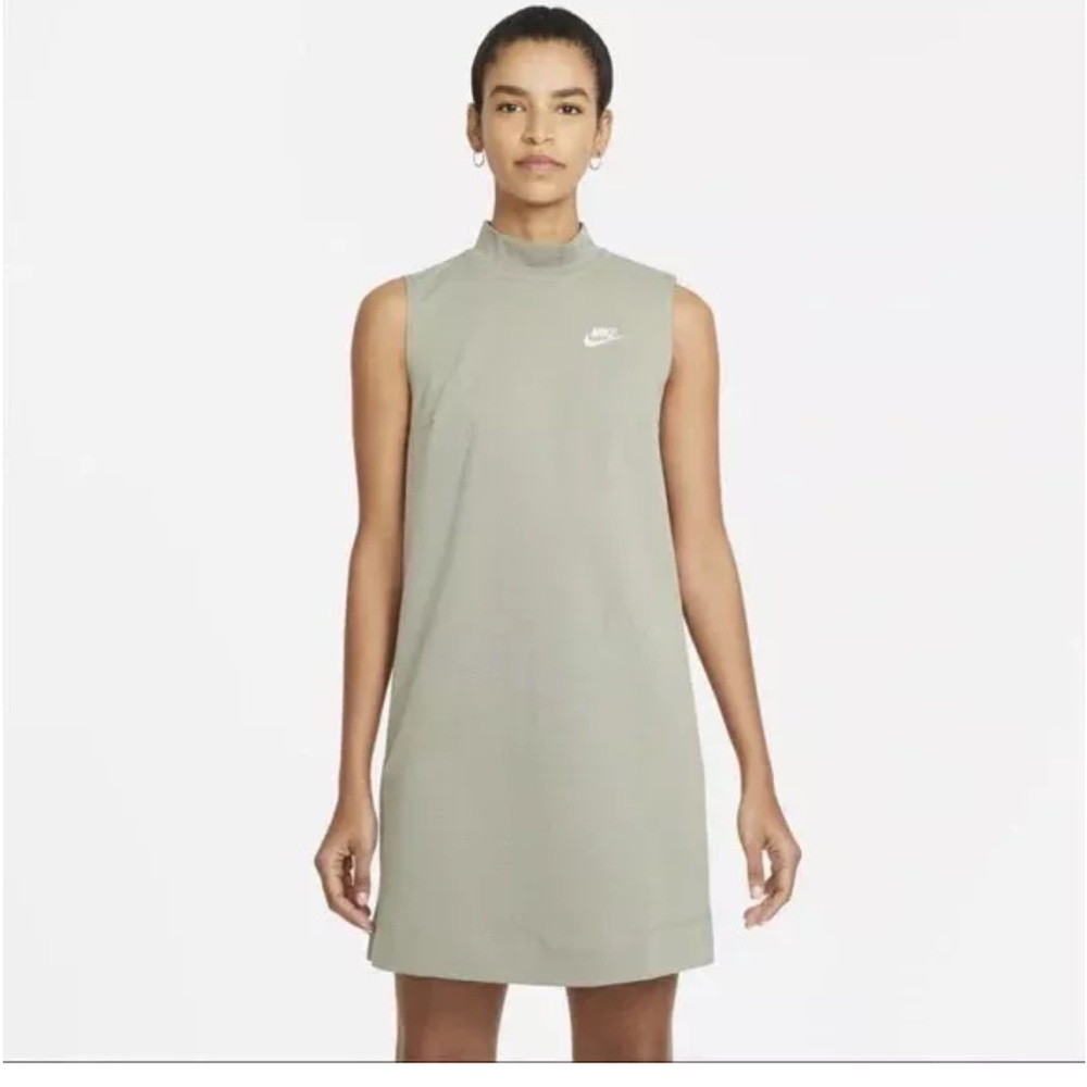 100% cotton Nike Women's Sleeveless Dress  Green Loose Fit CZ9732